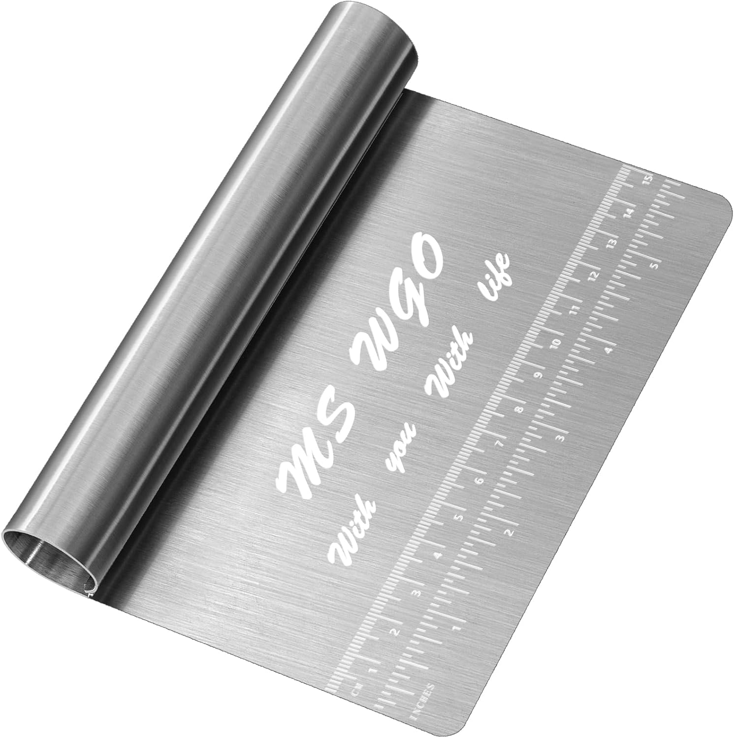 Pro Dough Stainless Pastry Scraper