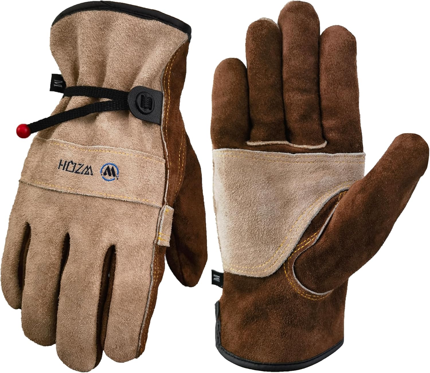 WZQH Leather Work Gloves