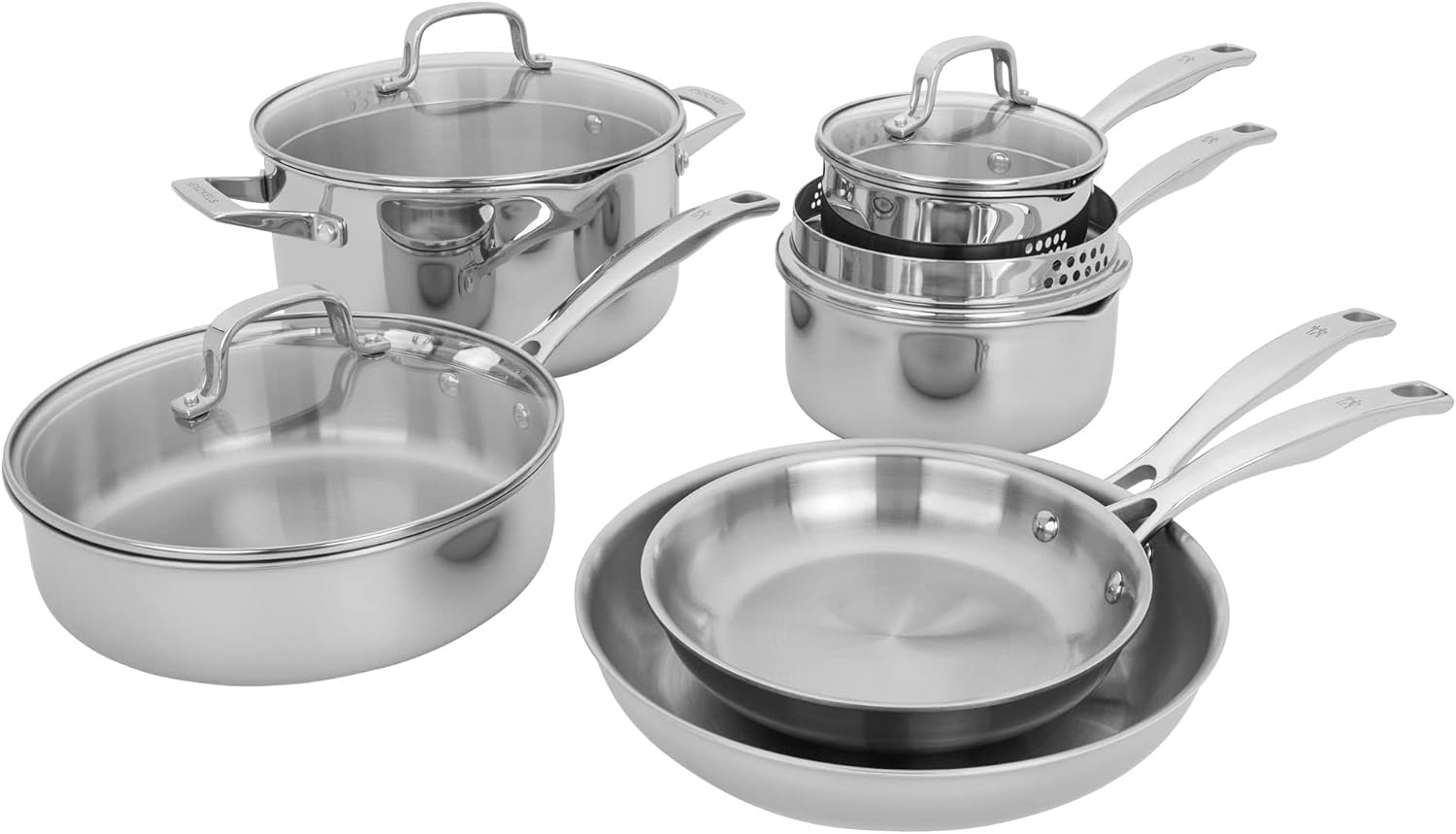 HENCKELS Clad H3 Cookware Set