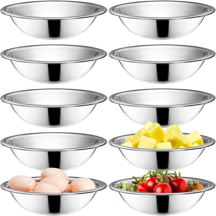 Small Stainless Prep Bowls