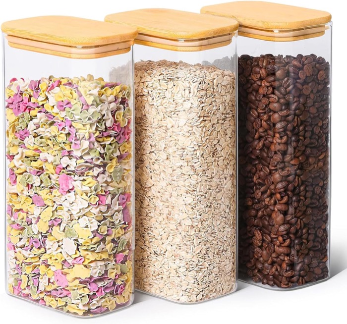ComSaf 2-Quart Rectangle Jars