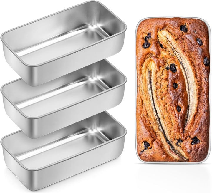 Leonyo Stainless Steel Loaf Pans