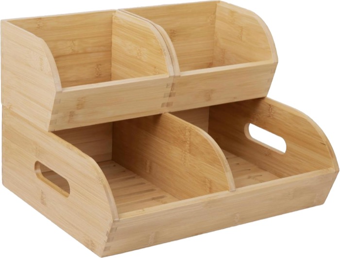 Bamboo Produce Storage Bins
