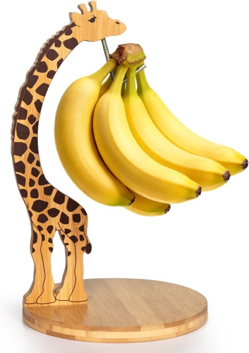 Bamboo Giraffe Banana Holder