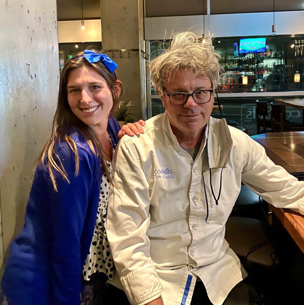 Diana Wallace and her dad, Chef Tom Coohill of Coohills
